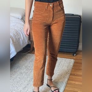 Everlane- Cheeky Straight corduroy